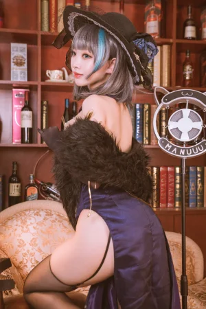 《柴郡旗袍 音乐绚烂CaitSith》｜宮本桜 · 20张写真