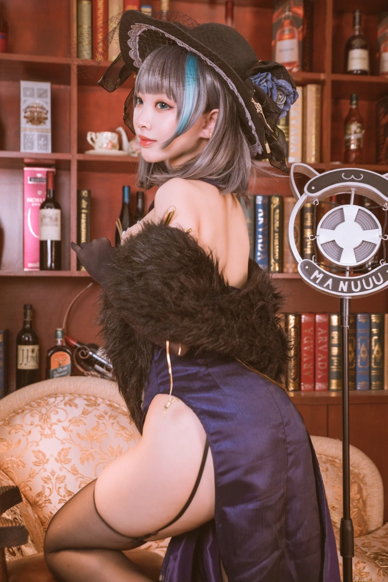《柴郡旗袍 音乐绚烂CaitSith》｜宮本桜 · 20张写真