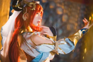 《原神COS · 妮露》｜清青琴玖 · 29张写真