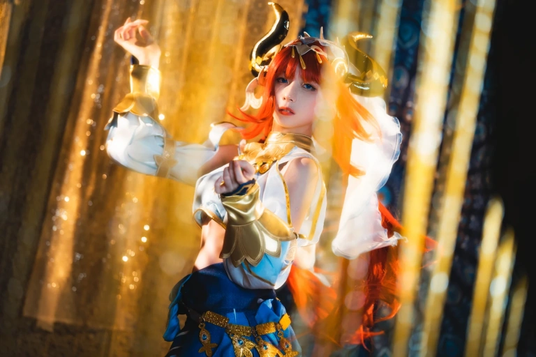 《原神COS · 妮露》｜清青琴玖 · 29张写真