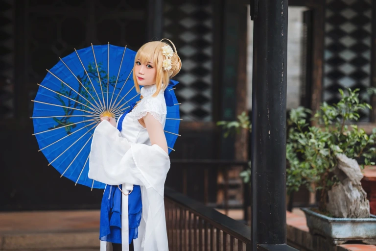 《Saber旗袍》｜焖焖碳 · 28张写真