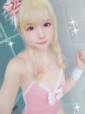 《VOL.1 粉红泡泡包》｜星之迟迟 · 57张写真