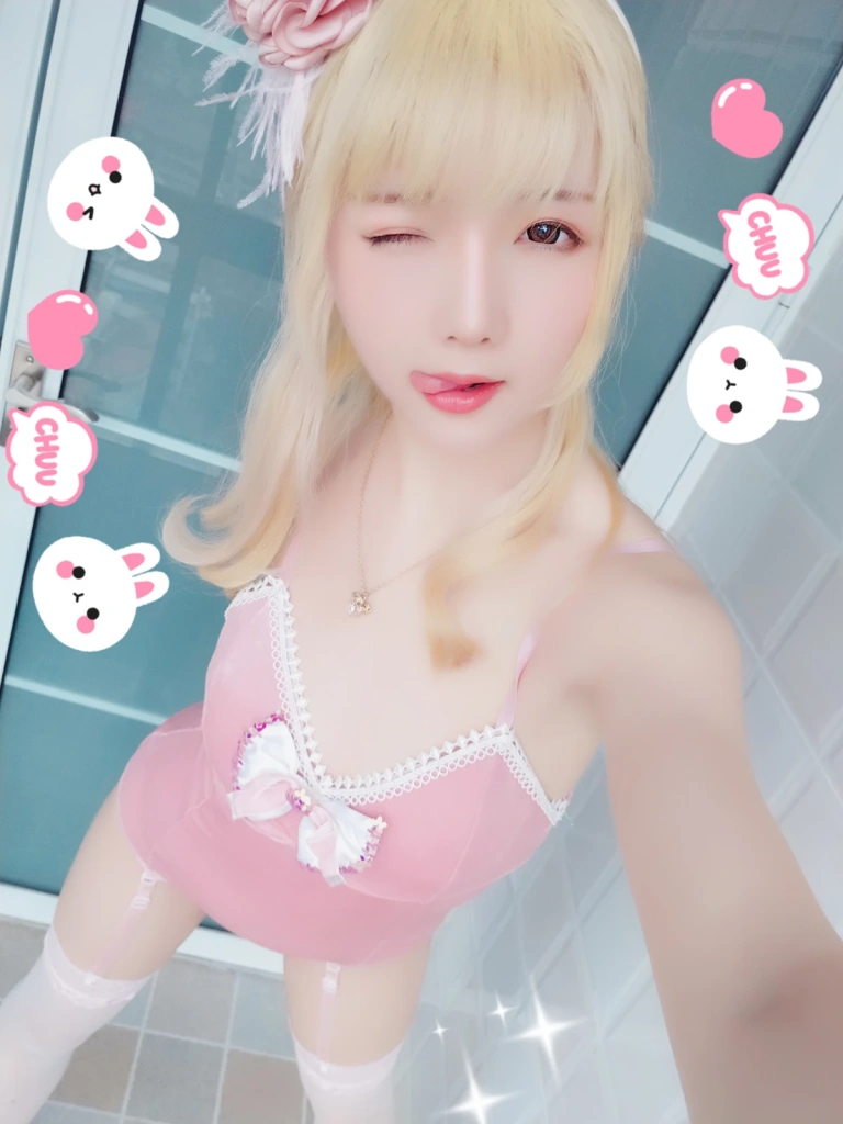 《VOL.1 粉红泡泡包》｜星之迟迟 · 57张写真
