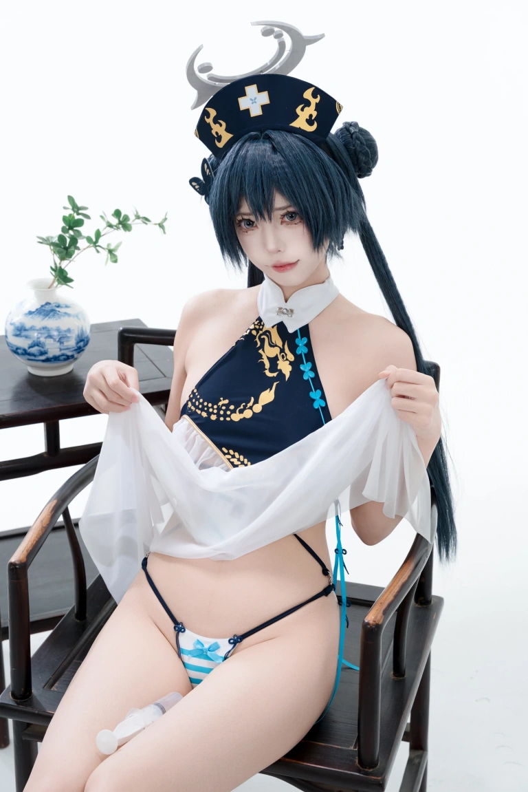 《妃咲护士同人》｜君颜圆又圆 · 101张写真、2 个视频