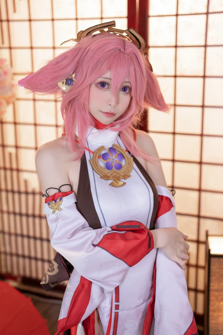 《八重神子》｜樱岛嗷一 · 20张写真
