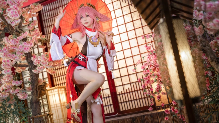 《八重神子》｜樱岛嗷一 · 20张写真