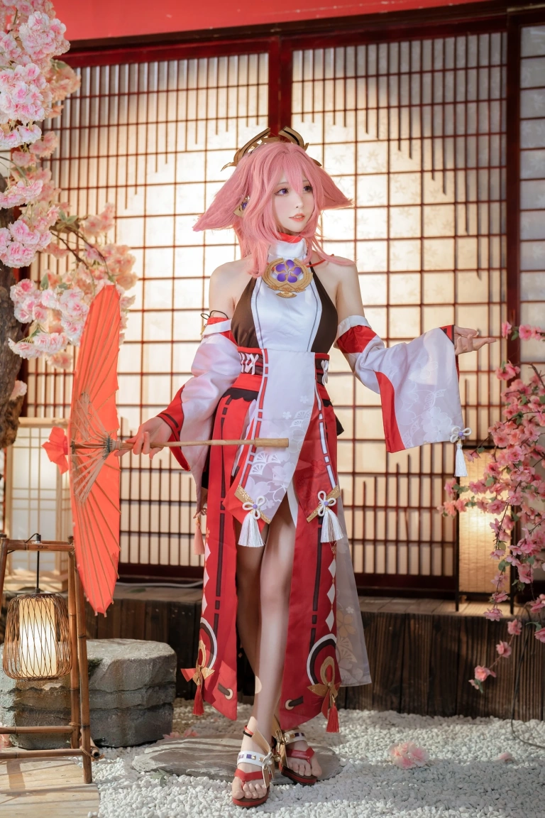 《八重神子》｜樱岛嗷一 · 20张写真