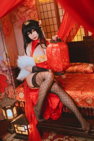 《大凤旗袍》｜贞子蜜桃 · 10张写真