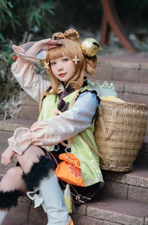 《原神 瑶瑶》｜花铃 · 15张写真