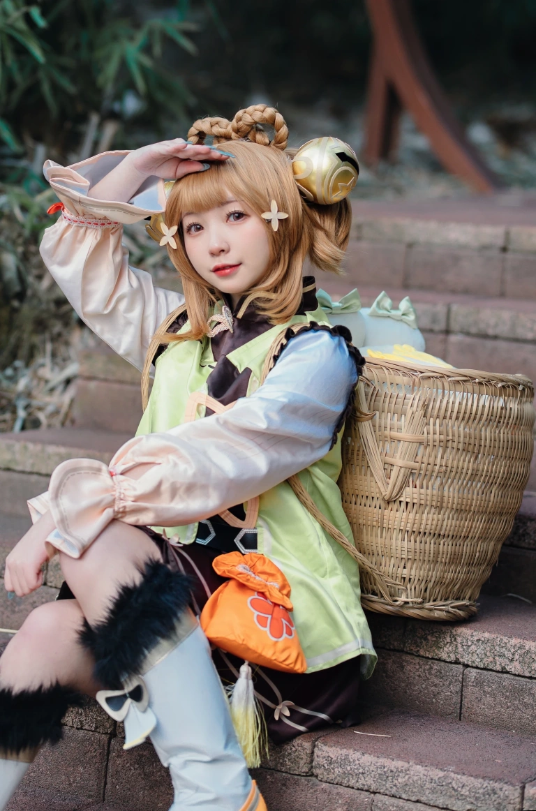 《原神 瑶瑶》｜花铃 · 15张写真