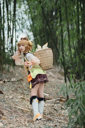 《原神 瑶瑶》｜花铃 · 15张写真