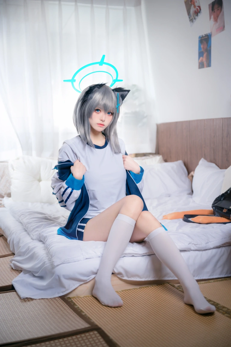 《体操服白子》｜九柒喵 · 17张写真