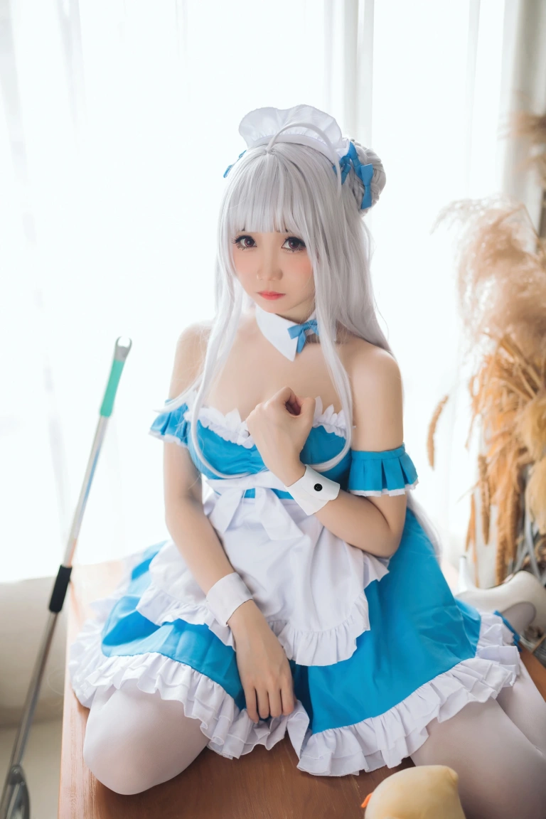 《小天鹅女仆》｜焖焖碳 · 30张写真