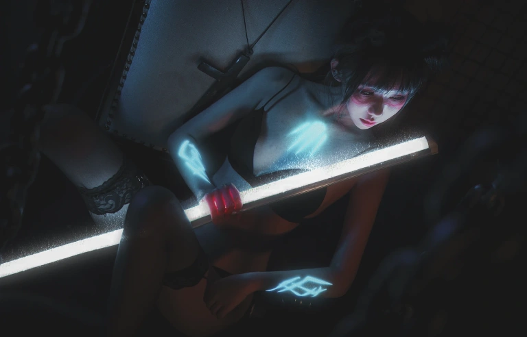 《赛博》｜仙女月 · 9张写真