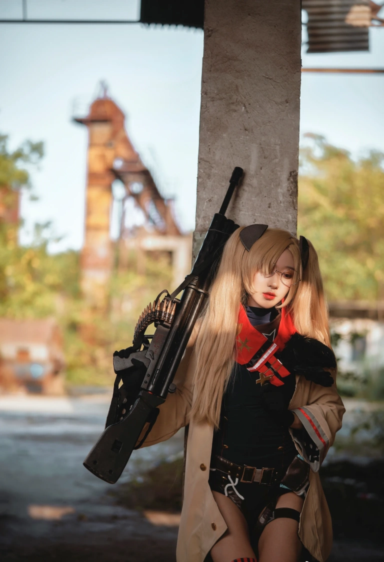 《少女前线 HK21》｜阿包也是兔娘 · 8张写真