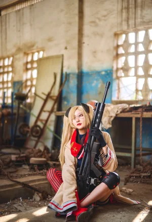 《少女前线 HK21》｜阿包也是兔娘 · 8张写真