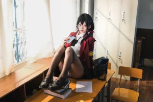 《碧蓝航线 大凤JK》｜狐玖玖 · 20张写真