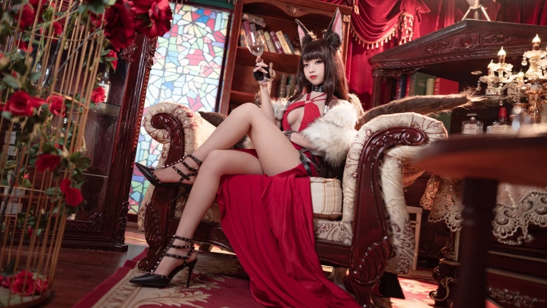 《碧蓝航线 赤城》｜狐玖玖 · 17张写真