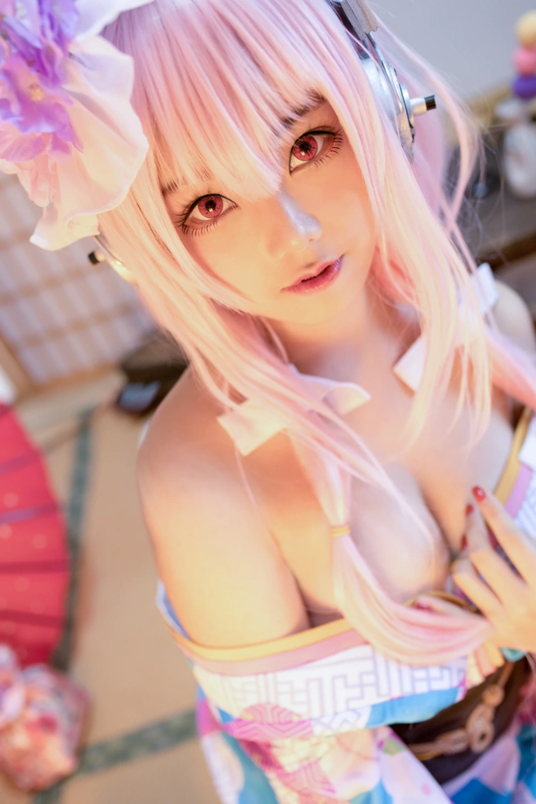 《索尼子和服》｜蜜汁猫裘 · 19张写真