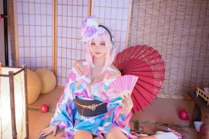 《索尼子和服》｜蜜汁猫裘 · 19张写真