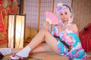 《索尼子和服》｜蜜汁猫裘 · 19张写真