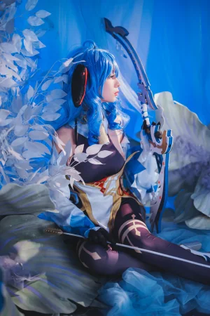 《甘雨》｜清青琴玖 · 25张写真