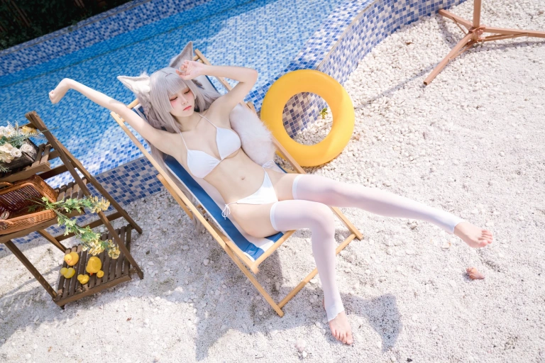 《朝凪泳装》｜九柒喵 · 29张写真