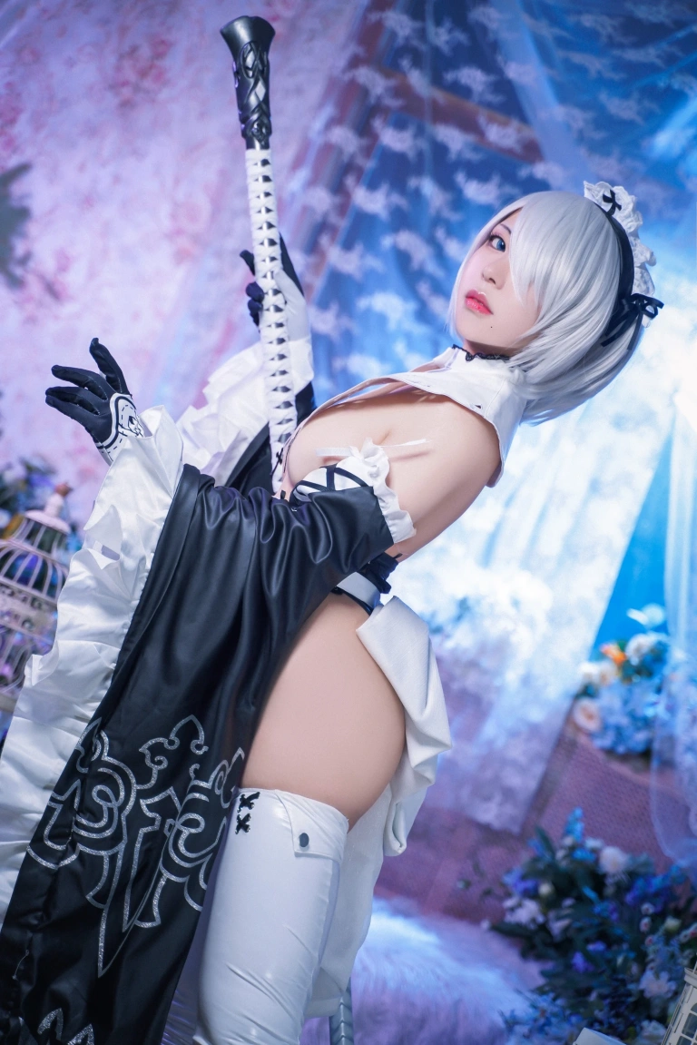 《2B女仆》｜虎森森 · 15张写真