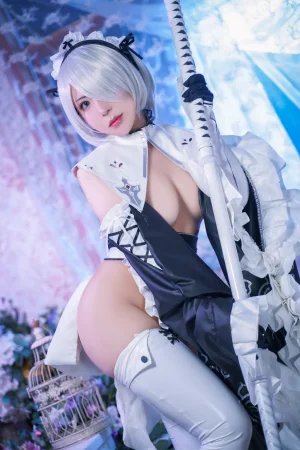 《2B女仆》｜虎森森 · 15张写真