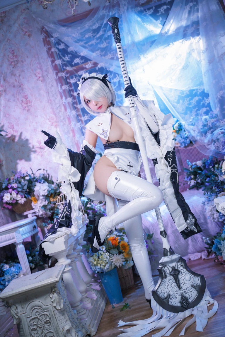 《2B女仆》｜虎森森 · 15张写真