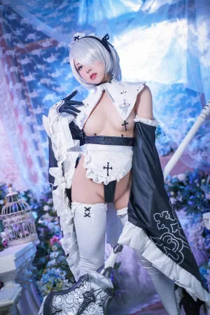 《2B女仆》｜虎森森 · 15张写真