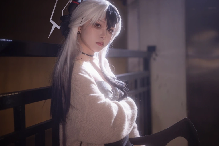 《蔚蓝档案 鬼方佳代子礼服》｜矢量鱼 · 32张写真