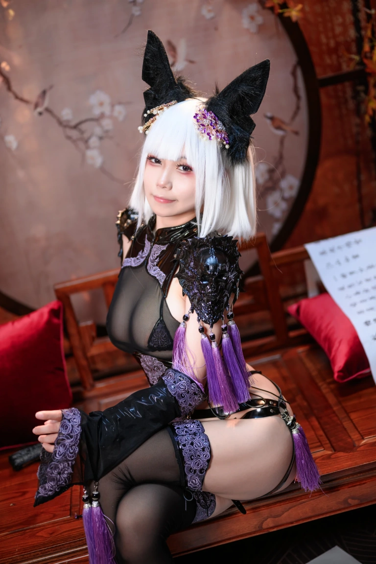 《战斗猫娘》｜末夜 · 40张写真、3 个视频
