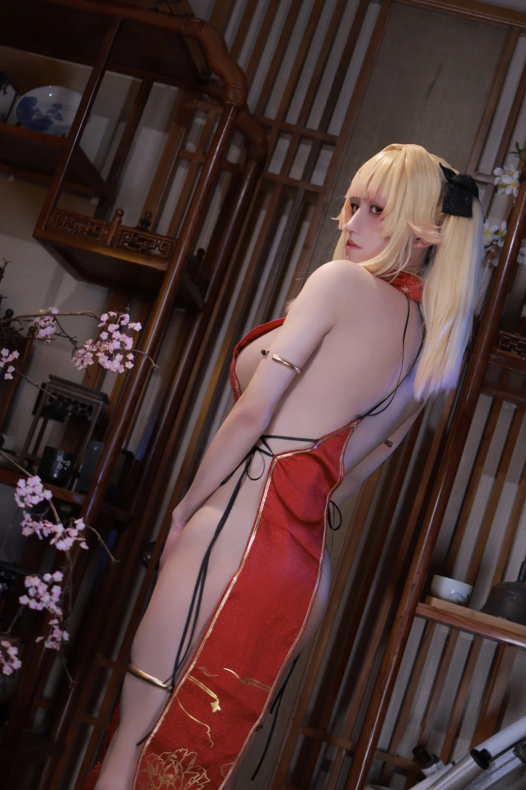 《萌姬联合 旗袍》｜桜满三时 · 83张写真