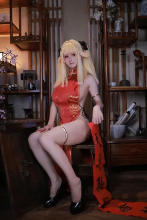 《萌姬联合 旗袍》｜桜满三时 · 83张写真