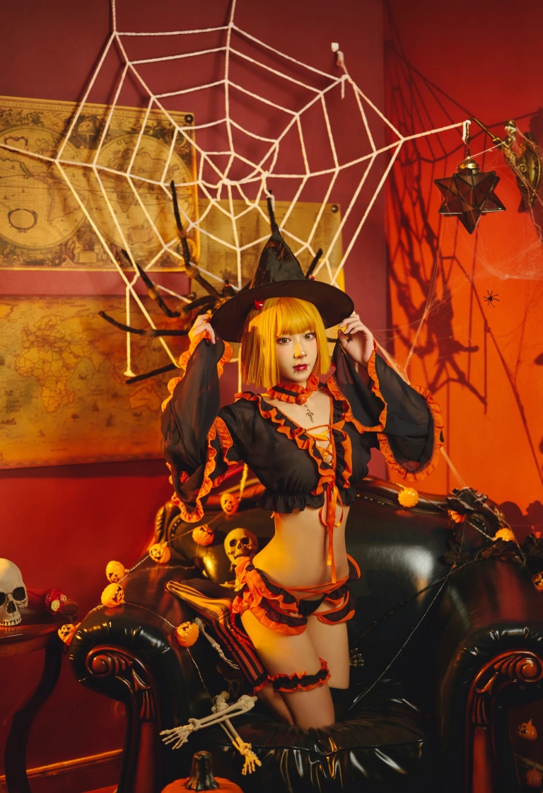 《万圣节》｜阿包也是兔娘 · 8张写真
