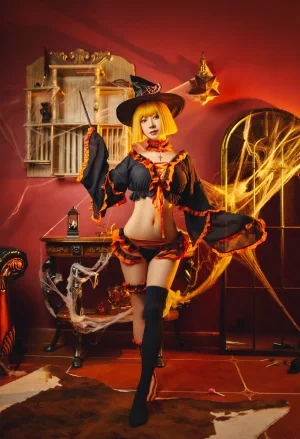 《万圣节》｜阿包也是兔娘 · 8张写真