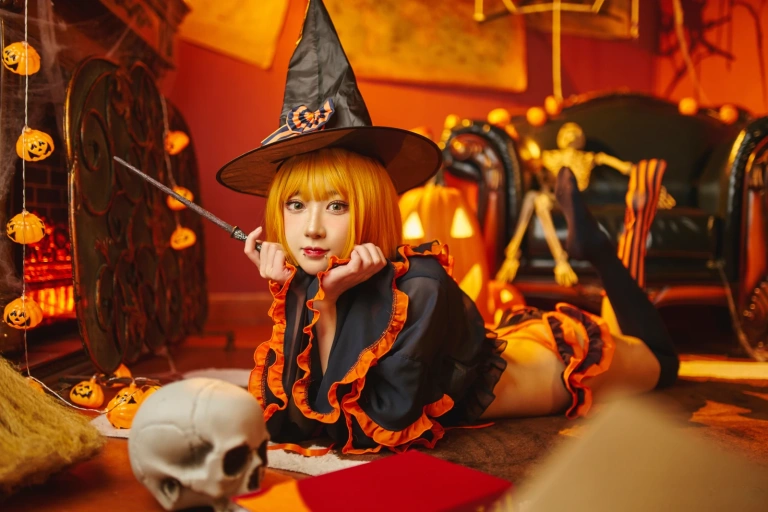 《万圣节》｜阿包也是兔娘 · 8张写真