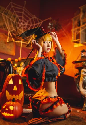 《万圣节》｜阿包也是兔娘 · 8张写真