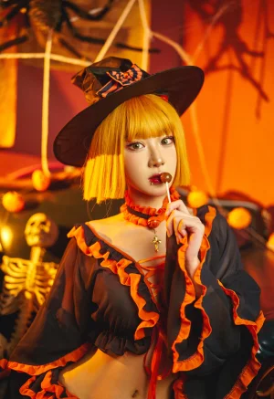 《万圣节》｜阿包也是兔娘 · 8张写真