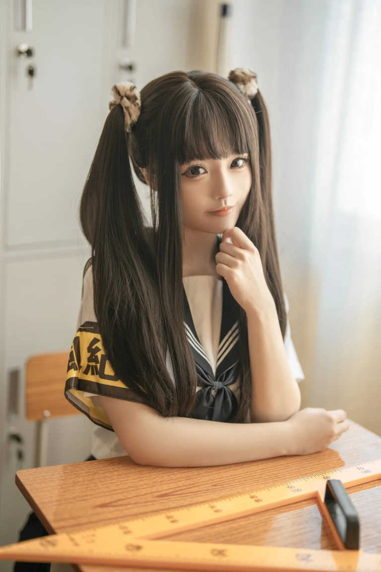 《教室JK》｜桃良阿宅 · 33张写真