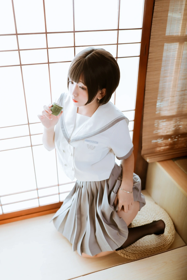 《和风jk》｜日奈娇(椎名莜) · 40张写真
