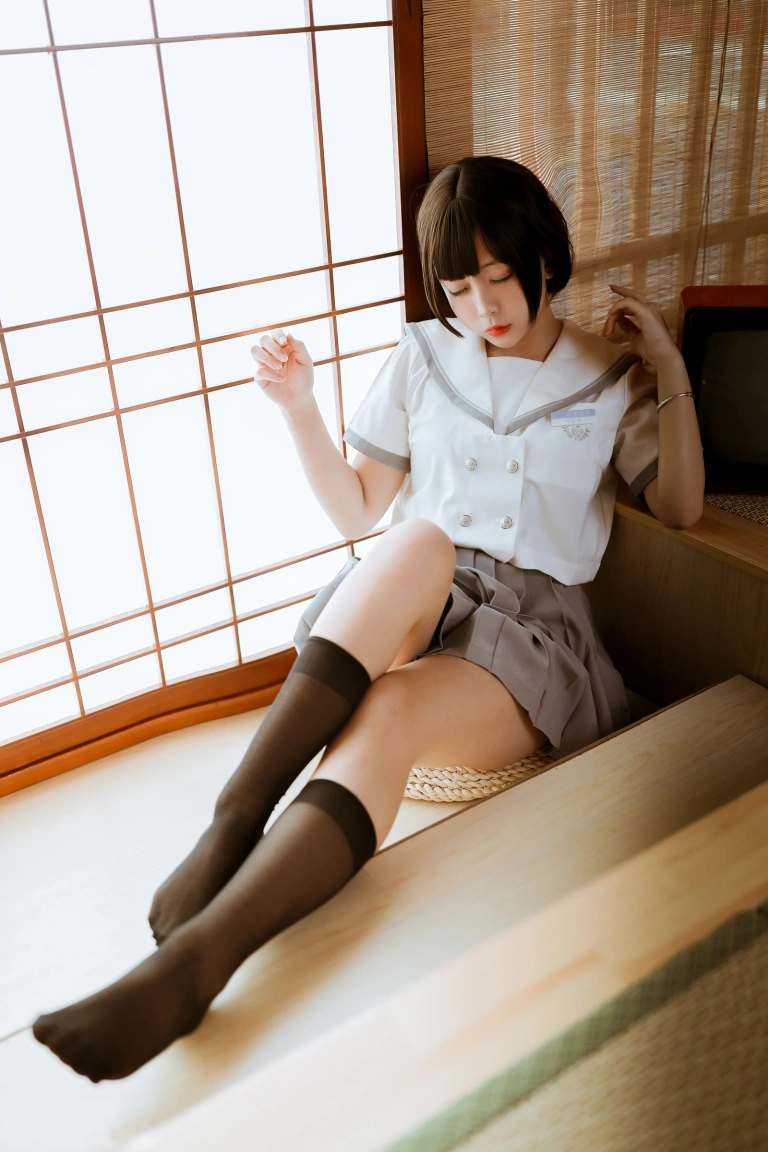 《和风jk》｜日奈娇(椎名莜) · 40张写真