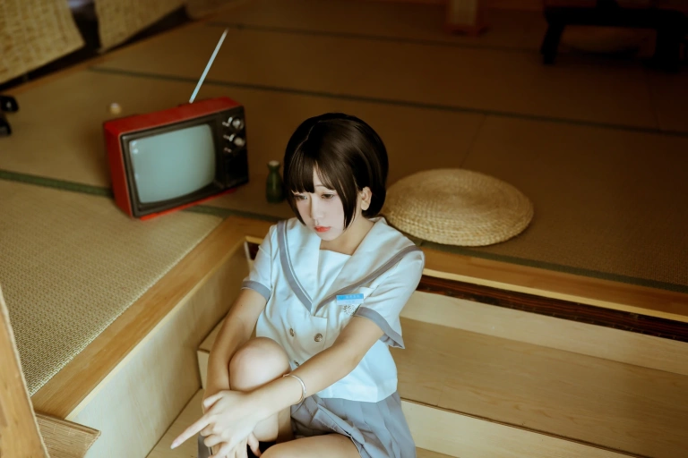 《和风jk》｜日奈娇(椎名莜) · 40张写真
