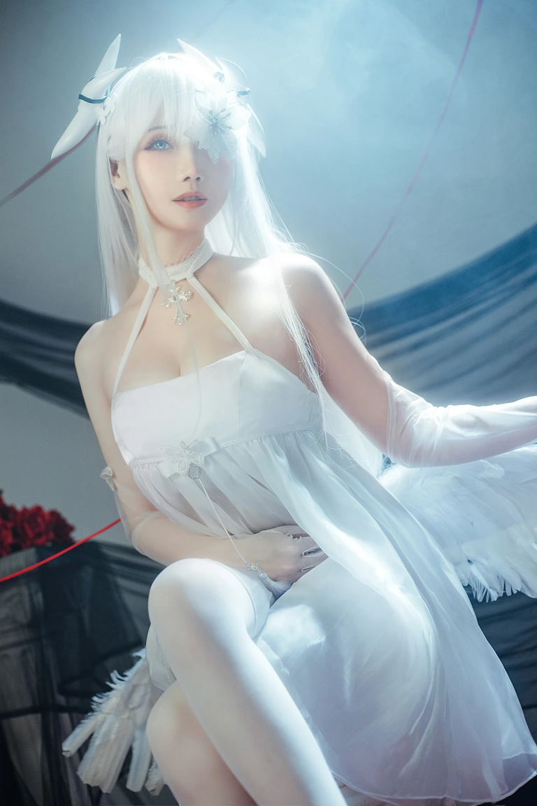 《碧蓝航线 埃姆登 双黑白夜之主》｜焖焖碳&Tomoyo酱 · 29张写真