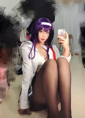 《学姐校服自拍》｜白烨 · 26张写真
