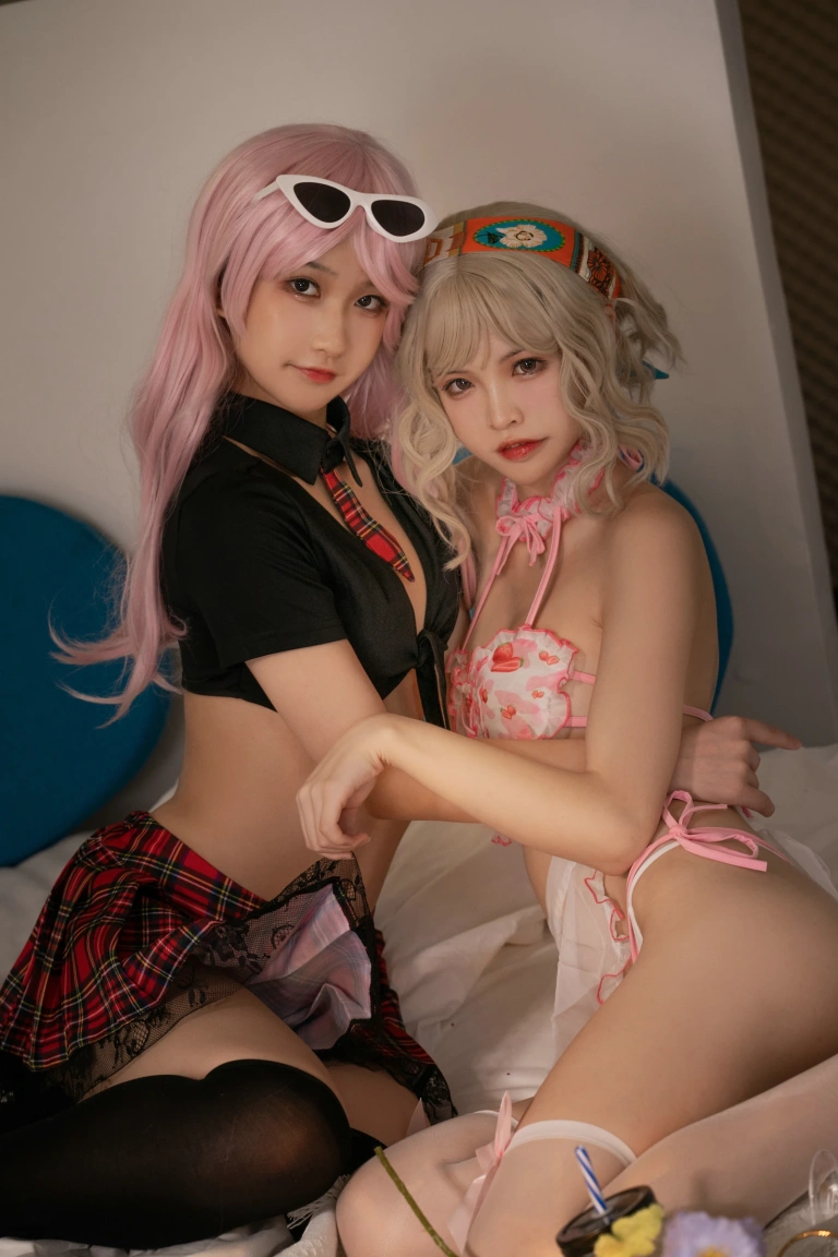 《夏日双子》｜可可老师 · 42张写真