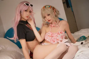 《夏日双子》｜可可老师 · 42张写真