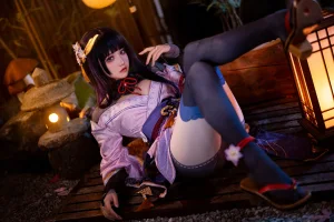 《《原神 鸣神双人》 八重&雷神 双倍快乐》｜伊喵君&桃景三酪 · 57张写真、1 个视频