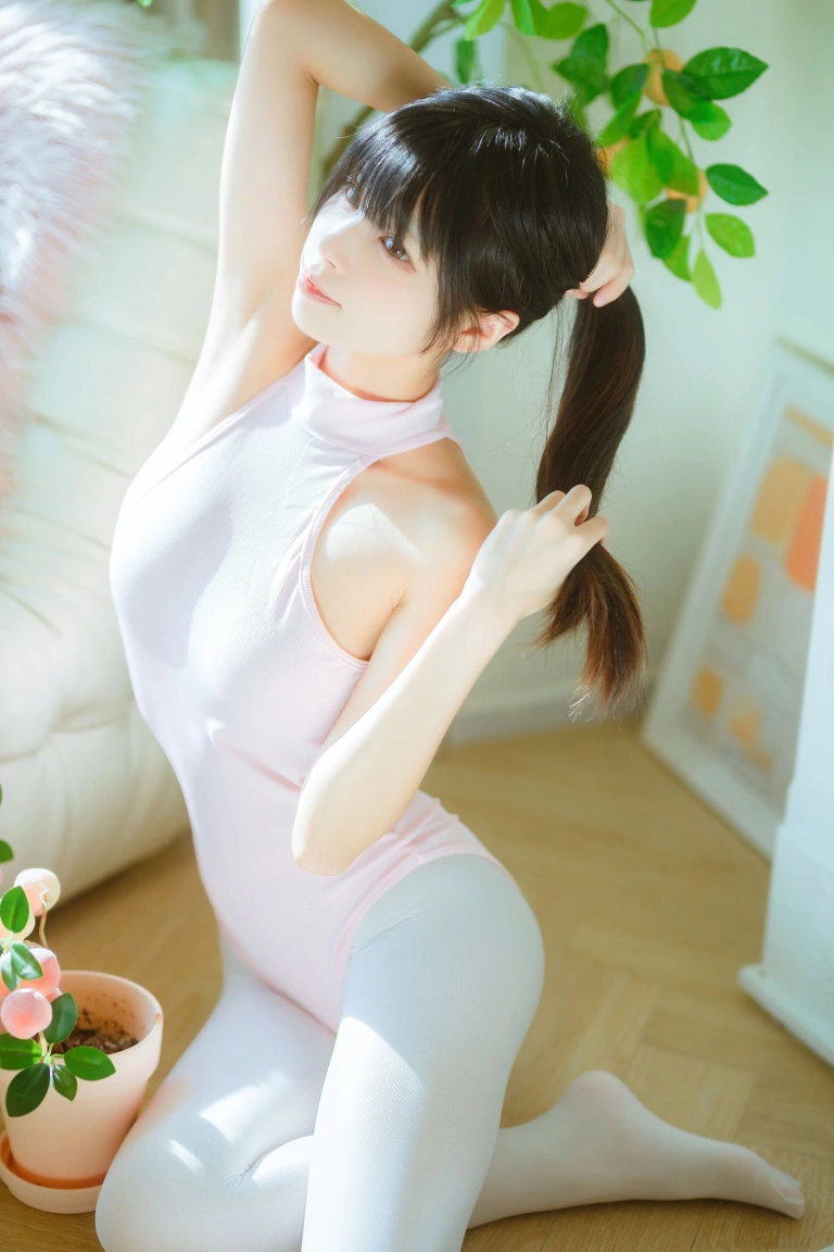 《白丝桃子》｜三無人型 · 60张写真